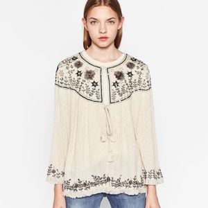 Zara Sequence Cardigan Size M